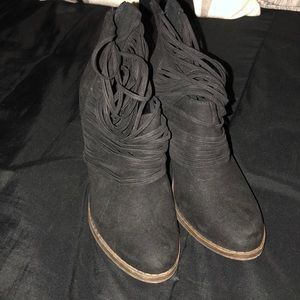 Black booties